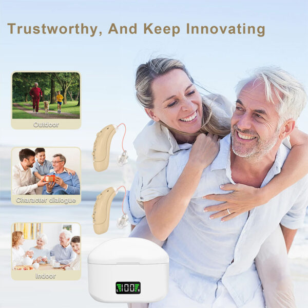 Z160CX Amazon BTE Digital Hearing Aids Rechargeable Dealer - Billede 5
