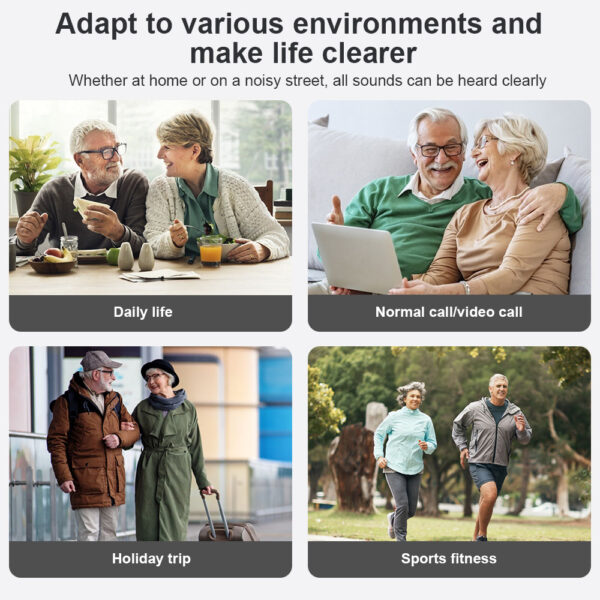 Z108 Digital Noise Reduction BTE Hearing Aids Distributor - Billede 3
