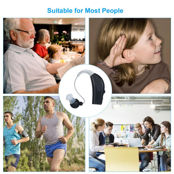 ZF4 Small Rechargeable Hearing Aids BTE Exporting Custom - Billede 6