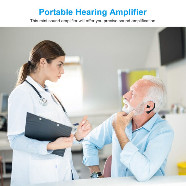 ZF4 Small Rechargeable Hearing Aids BTE Exporting Custom - Billede 4