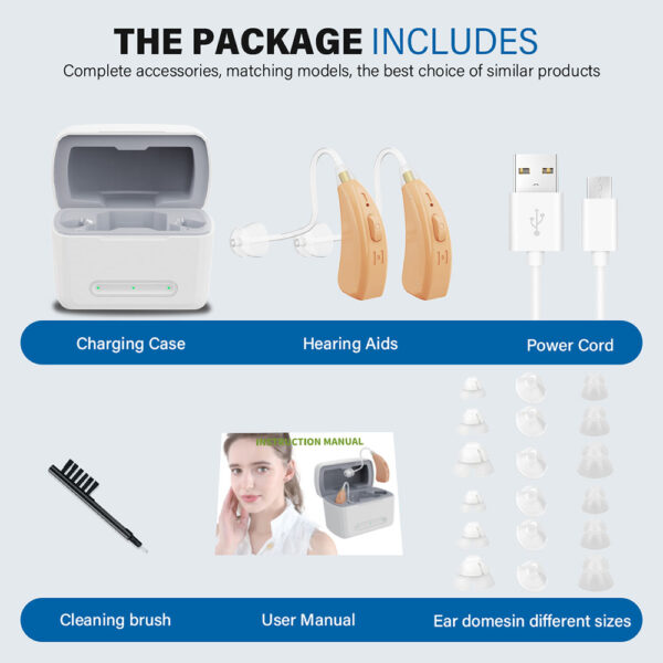Z129 Rechargeable BTE Digital Hearing Aids Manufacturing - Billede 7