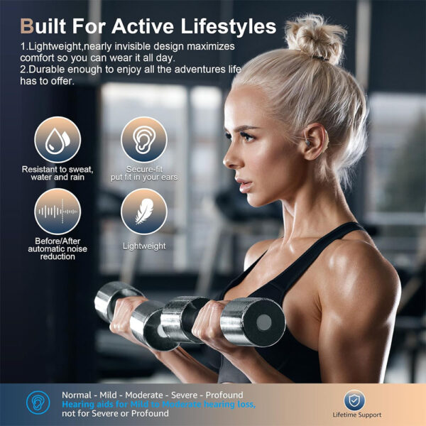 Z128BT Bluetooth Hearing Aids BTE Noise Reduction Vendor - Billede 5