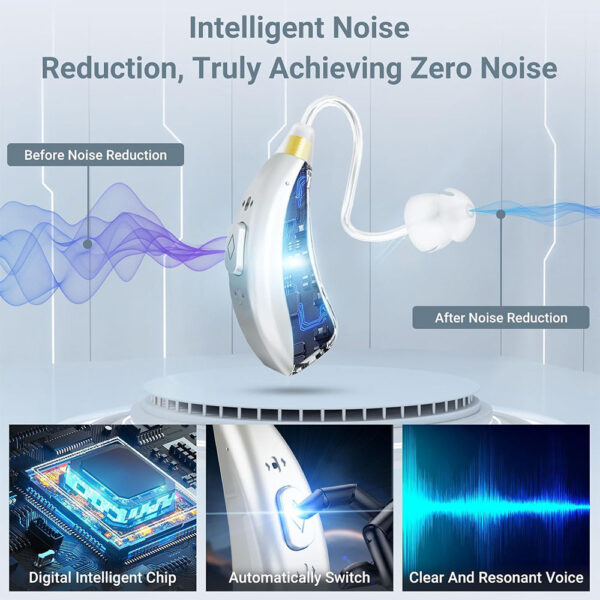 Z126 Best Digital Hearing Aids Noise Reduction Wholesale - Billede 8
