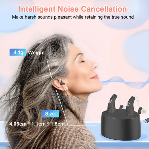 Z-109TD Best Rechargeable BTE Hearing Aids Vendor Order - Billede 8