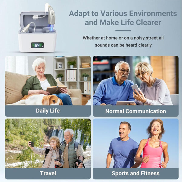 Z126 Best Digital Hearing Aids Noise Reduction Wholesale - Billede 7