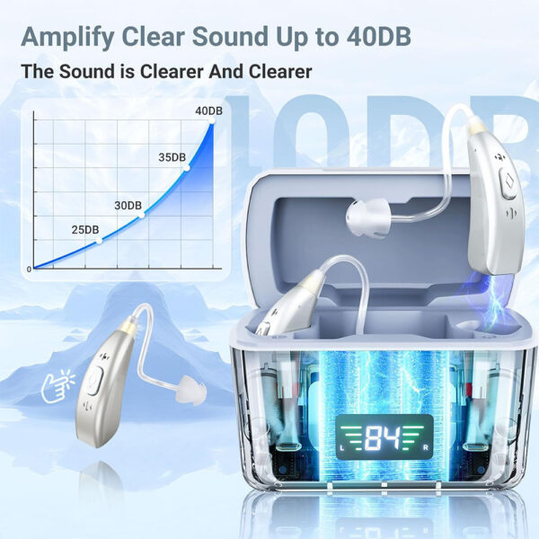 Z126 Best Digital Hearing Aids Noise Reduction Wholesale - Billede 6