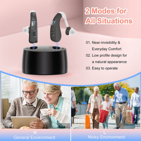 Z-109TD Best Rechargeable BTE Hearing Aids Vendor Order - Billede 5