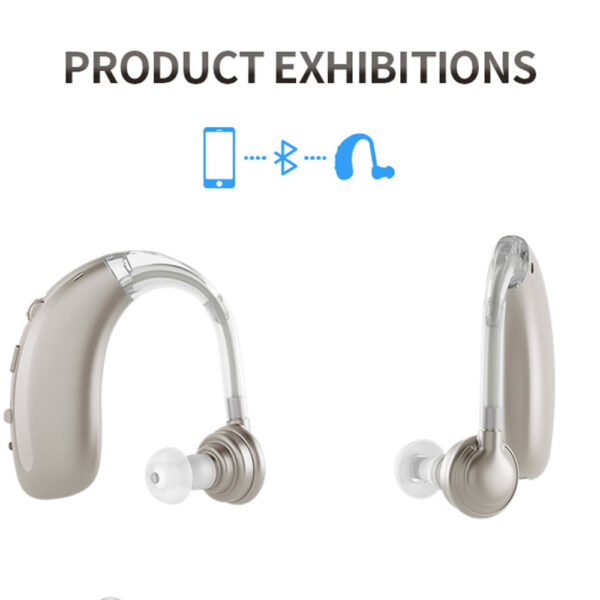 BX360BT BTE Bluetooth Hearing Aids Over The Counter OEM - Billede 4