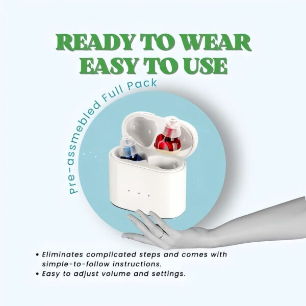 Z19 CIC Hearing Aids In Ear ITE Rechargeable Factory Custom - Billede 6