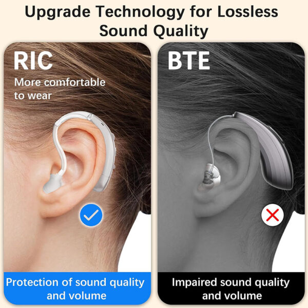 Z162 BTE Digital Hearing Aid Rechargeable Factory Supply - Billede 4