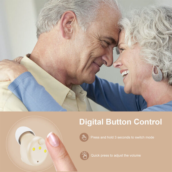 Z117 new in-ear rechargeable digital Hearing Aids Vendor - Billede 7