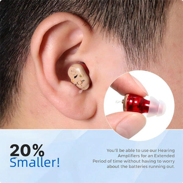 Z19 CIC Hearing Aids In Ear ITE Rechargeable Factory Custom - Billede 7