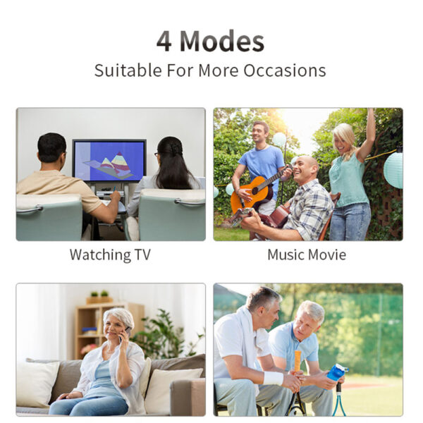 BX360 Mini Rechargeable Digital BTE Hearing Aids Solutions - Billede 7