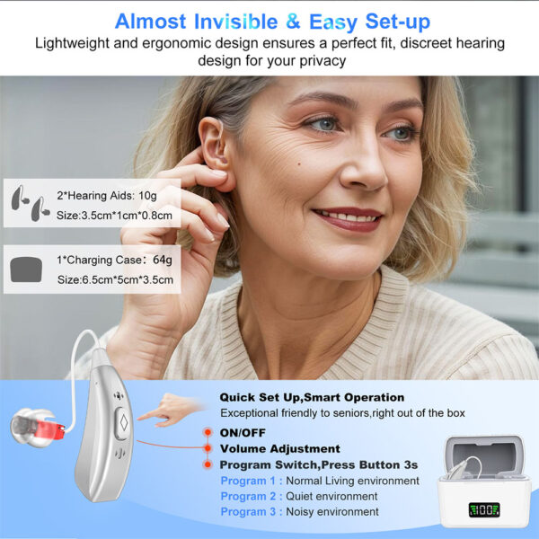 Z126RIC Best RIC Hearing Aids Noise Reduction Supplier - Billede 5