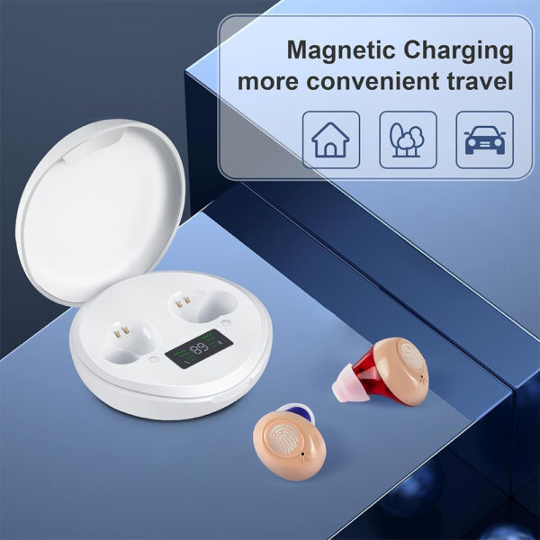 Z391B Noise Reduction Invisible ITE Hearing Aids Sourcing - Billede 5