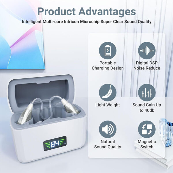 Z126 Best Digital Hearing Aids Noise Reduction Wholesale - Billede 5
