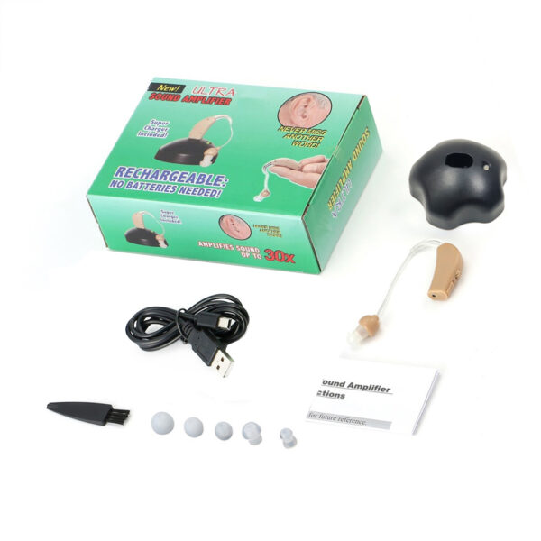 Z07 Amazon BTE genopladelige høreapparater fabriksforsyning