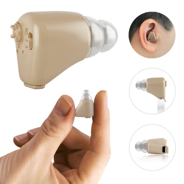 Z01B Order Amazon ITE Hearing Aids Rechargeable - Billede 2